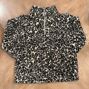 LOFT Sherpa pullover. Size XS.